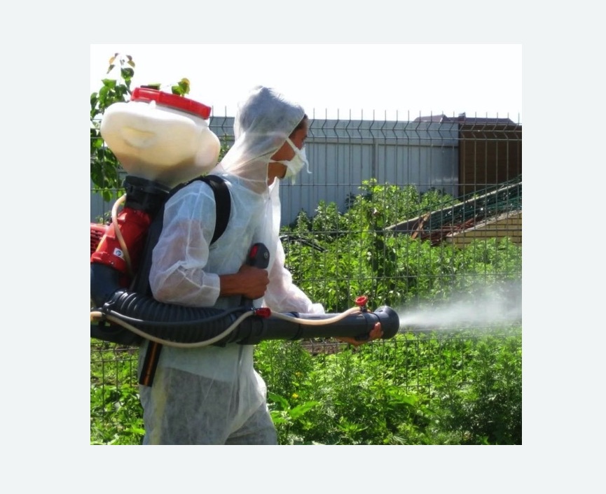 Акарицидная обработка территории в Туринске